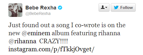 Twitter - BebeRexha- Just found out a song I co-wrote ....png